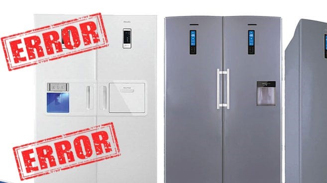 عیب یابی و رفع خطاهای یخچال فریزر هیمالیا